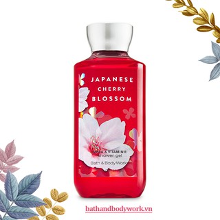 Bath and body works - sữa tắm - japanese cherry blossom - shower gel - hn