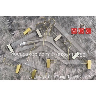 Móc kẹp trong suốt chụp ảnh, decor sản phẩm