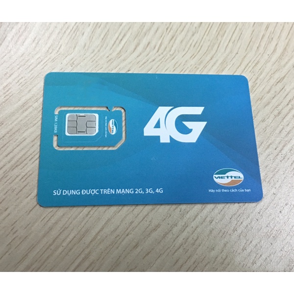 SIM VIETTEL GIÁ RẺ NGHE GỌI BÌNH THƯỜNG MUA GÓI 4G PHỤC VỤ CV KHÁC NHAU