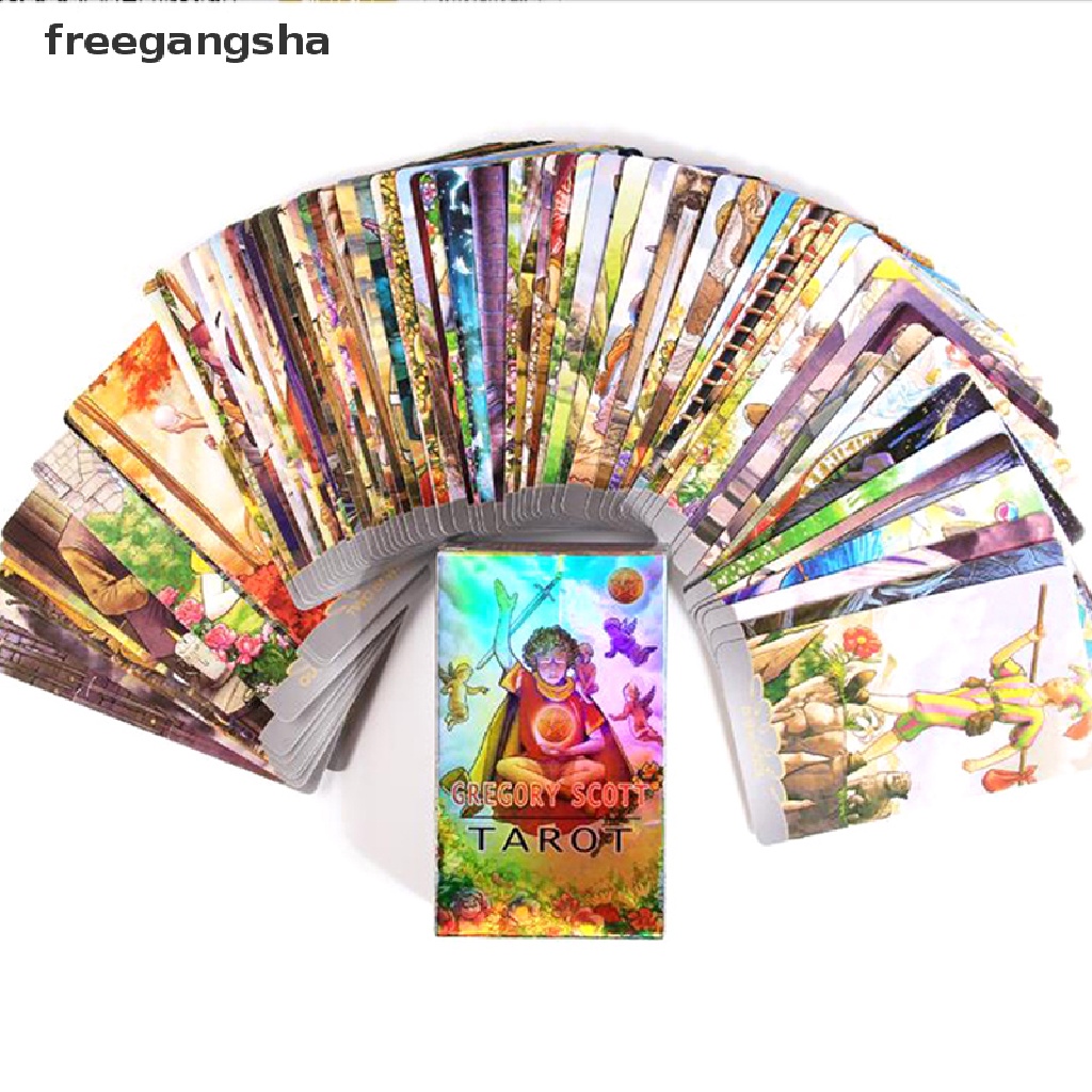 [FREG] Tarot Cards Oracle Game Card Family Party Prophecy Divination Board Games FDH