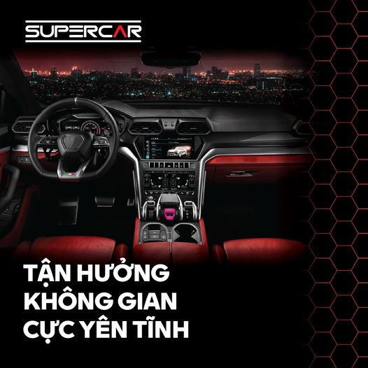 Tấm cách âm ô tô chính hãng Ruba Black Super Car