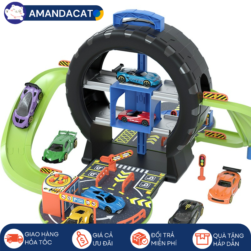 [Hoả tốc 2h]  Đồ chơi xe đua, Đồ chơi xe hơi, Hộp bánh xe xe đua, Đồ chơi bãi đậu xe, Bãi đỗ xe, Đồ chơi cho bé trai