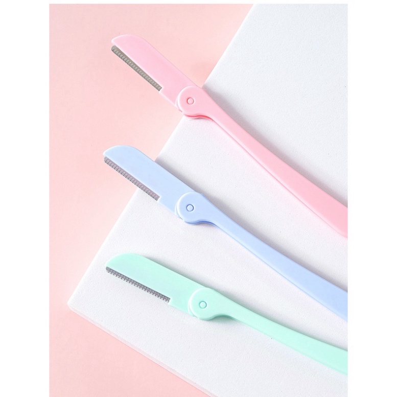 Dao tỉa lông mày có thể gập lại tiện dụng cho nữ [màu ngẫu nhiên] DANA