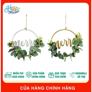 Vòng Hoa Tầm Gửi Merry Kim Loại Uncle Bills 26cm