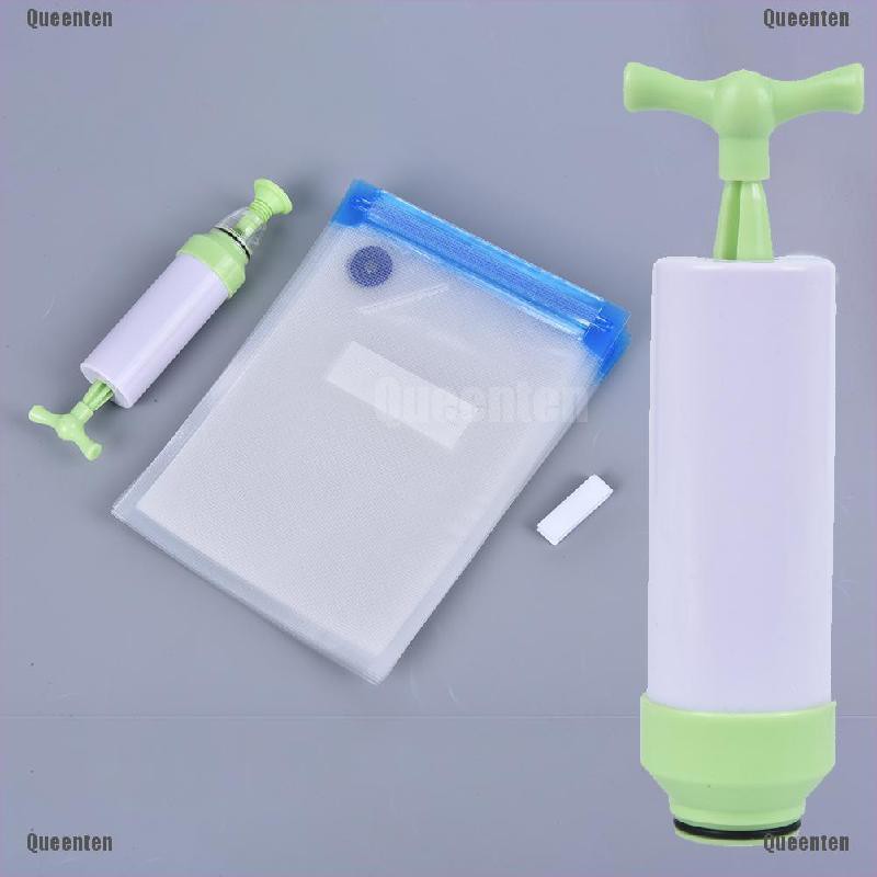 Set 11 Túi Nhựa Hút Chân Không Bảo Quản Thực Phẩm