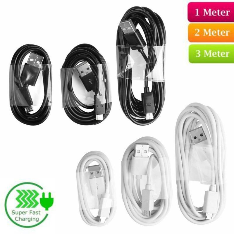 Cáp sạc cổng USB dành cho Samsung, Oppo, Nokia, Xiaomi, đồng hồ thông minh..