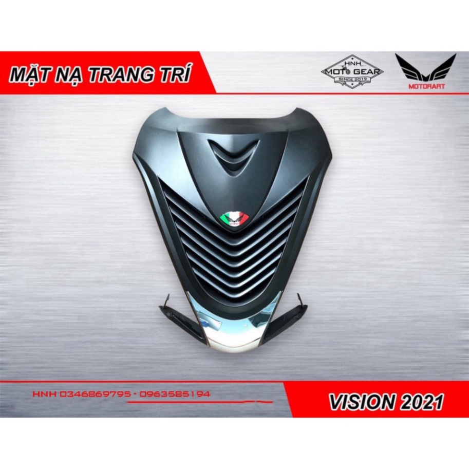 Mặt Nạ Honda Vision 2021 Motoart Chính Hãng