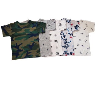 GIÁ SỈ 5 CÁI - áo thun cộc tay from body dành cho bé trai - hàng lên từ vải xuất dư