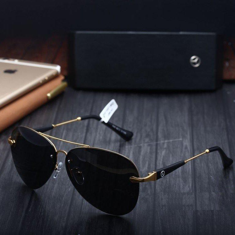 Kính mát Nam BZ Cao cấp, mắt Polarized phân cực, gọng siêu bền, Full box, Khăn lau kính, Thẻ bảo hành 1 năm | BigBuy360 - bigbuy360.vn