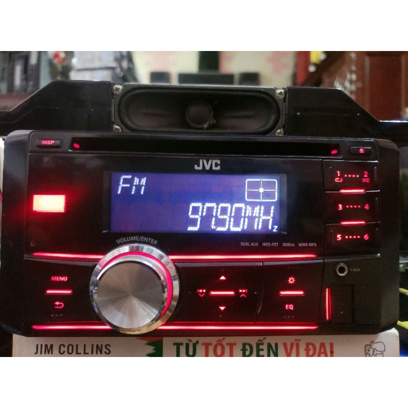 Đầu cd Jvc kenwood tháo xe toyota , lắp đặt chung cho các hãng xe khác