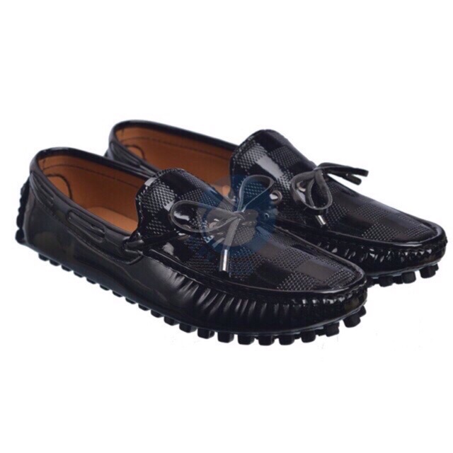 Giầy lười mọi LVvvv chuông vằn nam ( chuông vằn LVv cũ )