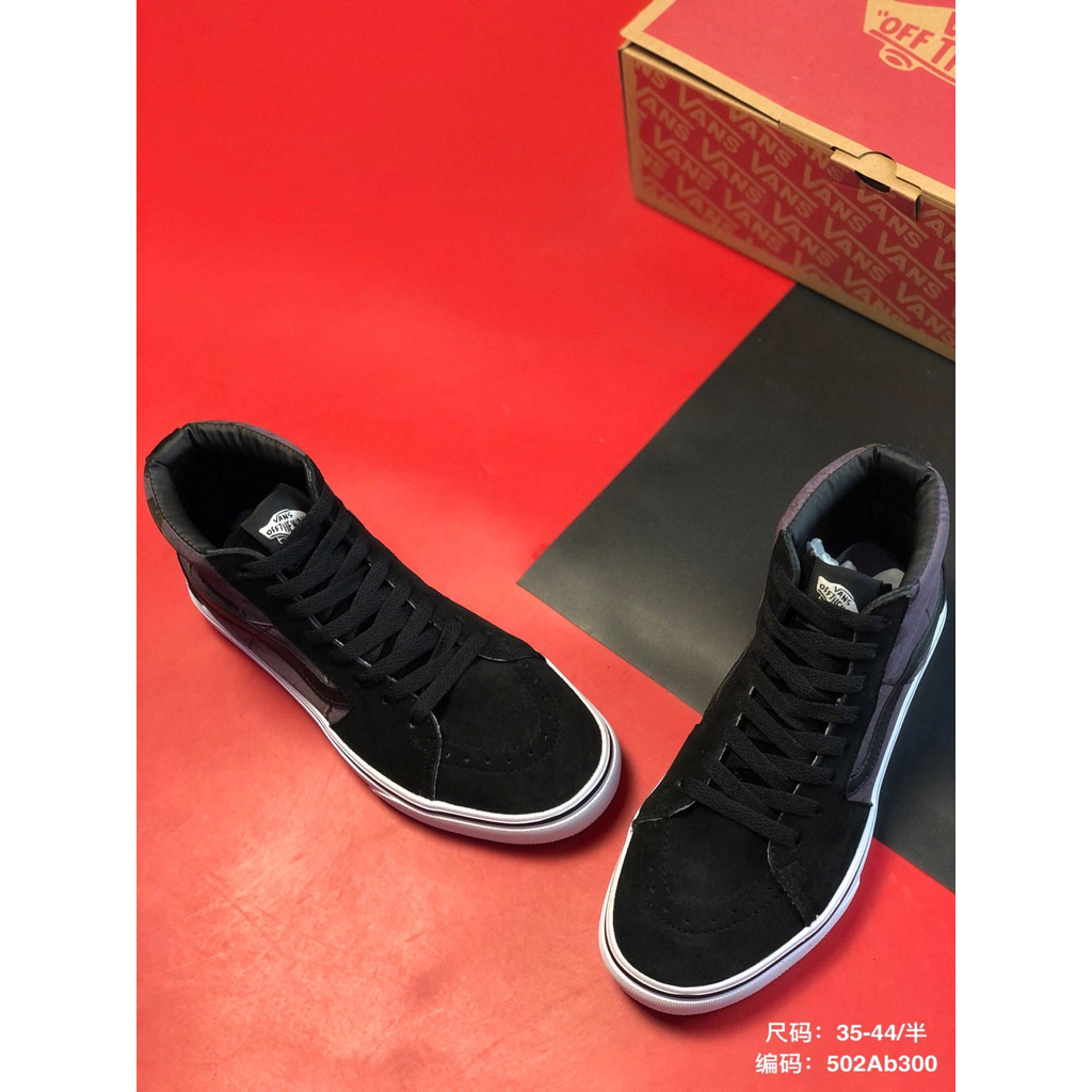 Giày Thể Thao Canvas Cổ Cao Vans Sk8-Hi Size 35-44