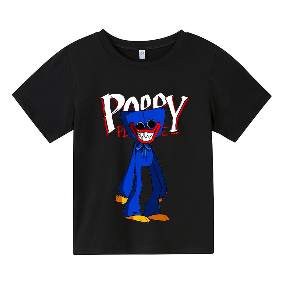 Áo thun cho bé huggy playtime 09, 4 màu, có size người lớn, Anam Store