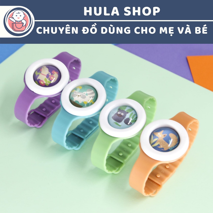 Đồng hồ chống muỗi cho bé Comfybaby hương tinh dầu tự nhiên