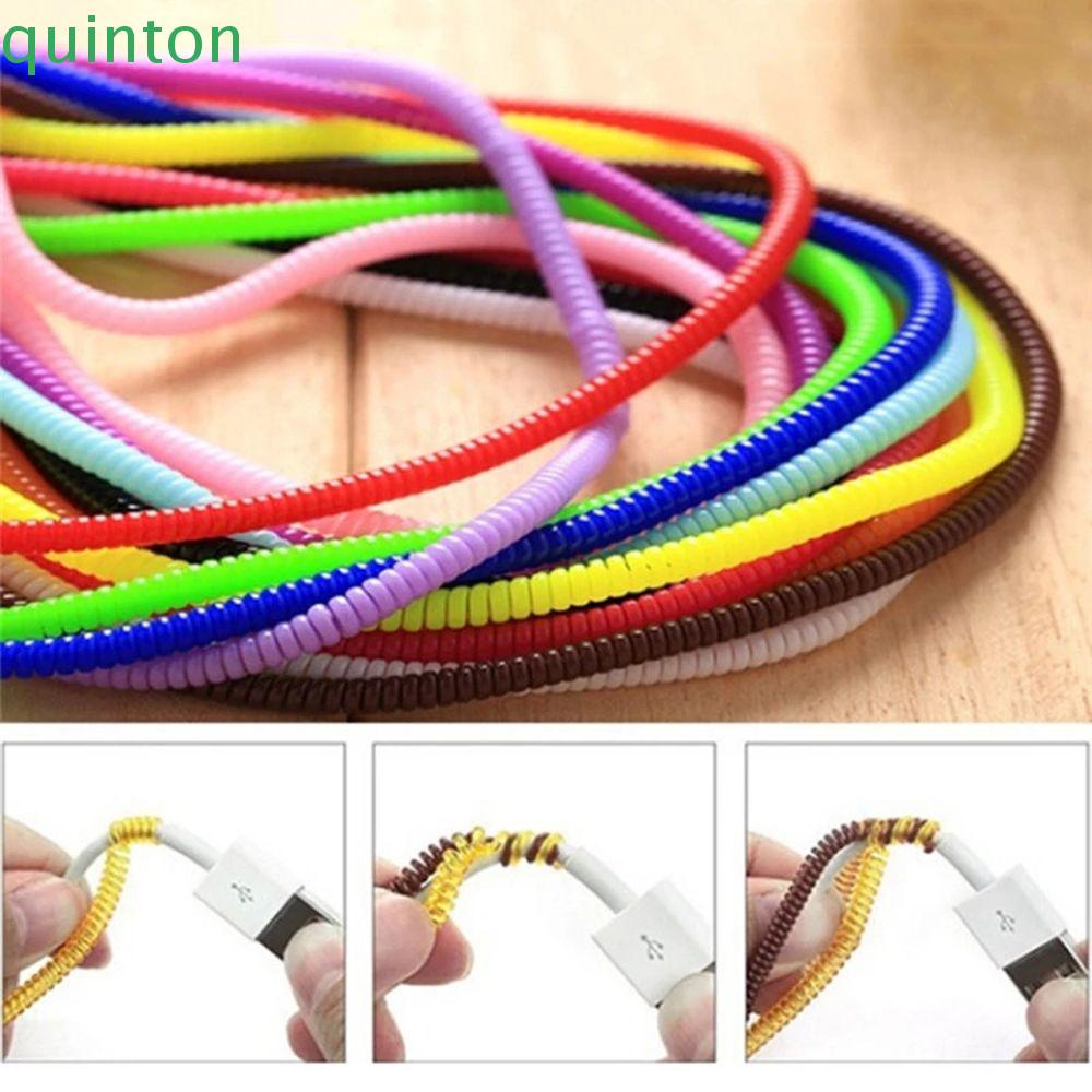 Phụ kiện quấn bảo vệ dây cáp sạc tai nghe USB cho Android IPhone 60cm