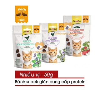 Snack Thưởng - Bánh Thưởng GIMCAT Cho Mèo (Loại Giòn) - Thức Ăn Nhẹ Cho Mèo Gói 50g