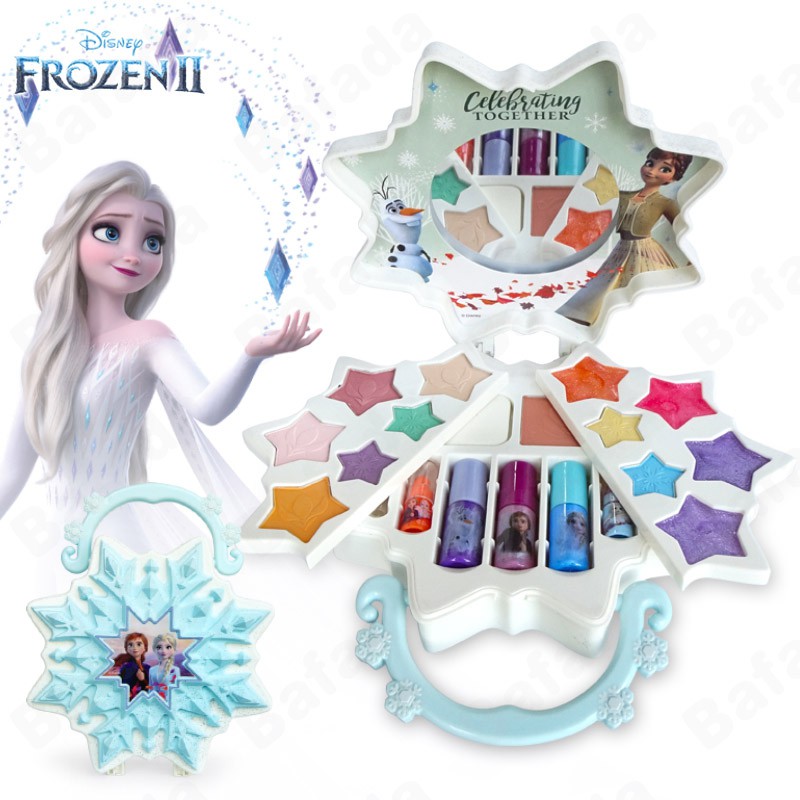 Disney frozen make up set for kids Girl,Frozen Mini Box ,Safety Tested- Non Toxic,Girls Toy Make Up Kits,,kids make up set,lipstick for kids girl,Pretend Play Kids Beauty Salon,Makeup set for kids