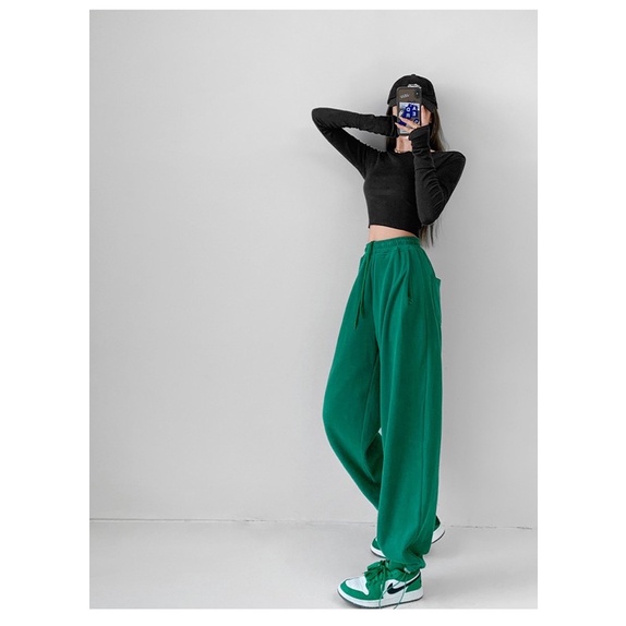 quần bom nỉ len unisex ORDER