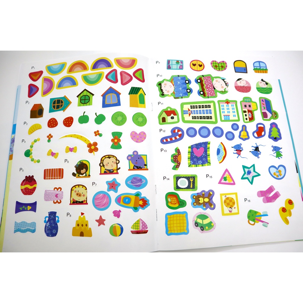 Sách - Sticker phát triển IQ - EQ - CQ