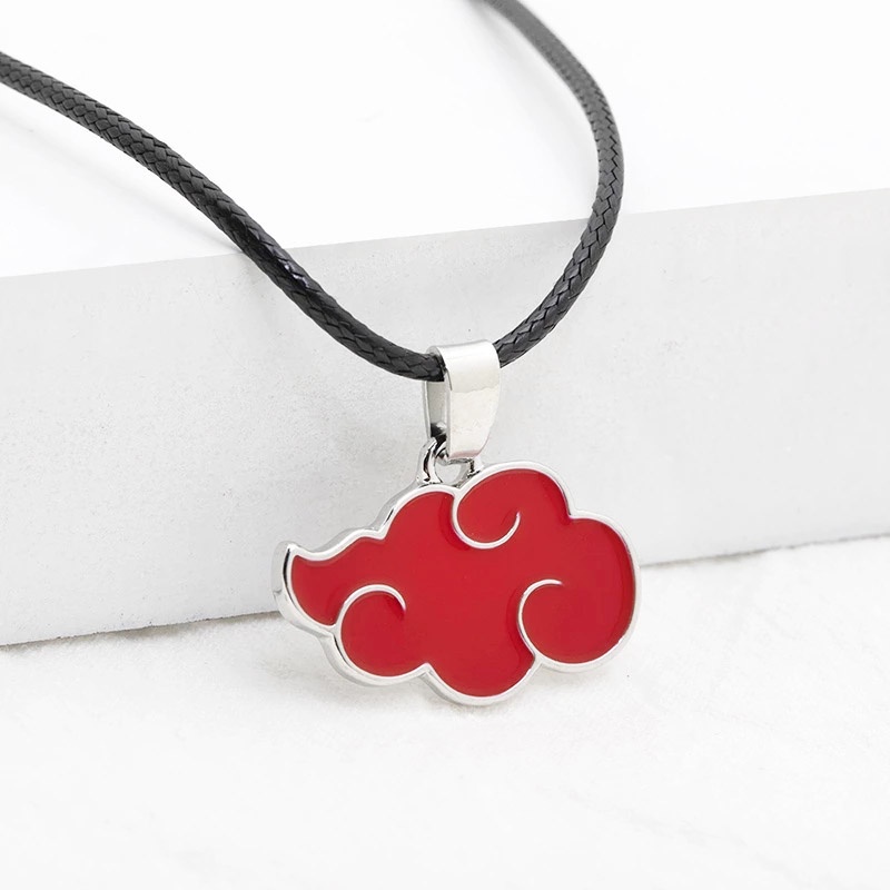 Anime Naruto Akatsuki Vòng Cổ Sasuke Itachi Deidara Đau Obito Cosplay Phụ Kiện Cho Halloween