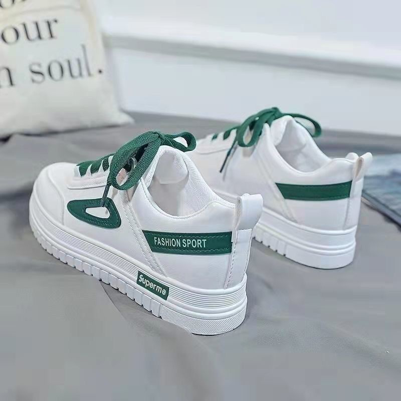 Giày Thể Thao Đế Bằng Thời Trang Năng Động Cho Nữ