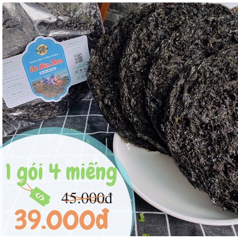 Rong biển thiên nhiên đá Bàn Than