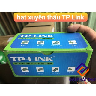 Hạt mạng xuyên thấu RJ45 TP - Link (hộp 100 pcs)