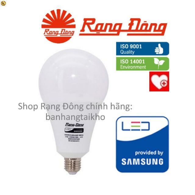 💥Chính Hãng💥 Bóng đèn LED bulb 20W Rạng Đông - SAMSUNG ChipLED 💥Hàng Công ty💥