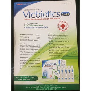 Men tiêu hóa VICBIOTICS Gold