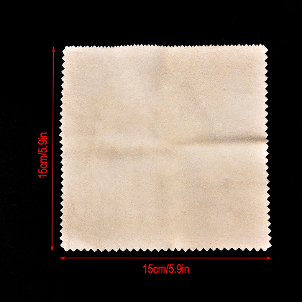Khăn vải đánh bóng trang sức chống xỉn màu 15*15cm