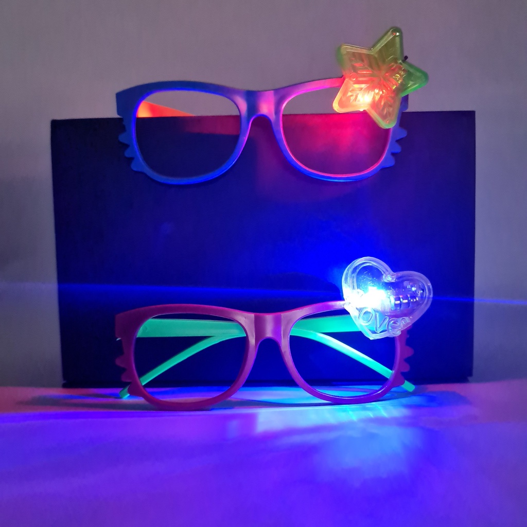 Kính đồ chơi LED nhấp nháy phát sáng cho bé