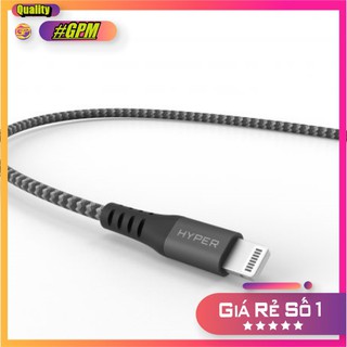 CÁP SẠC IPHONE USB-C TO LIGHTNING 18W HYPERDRIVE TOUGH 2M