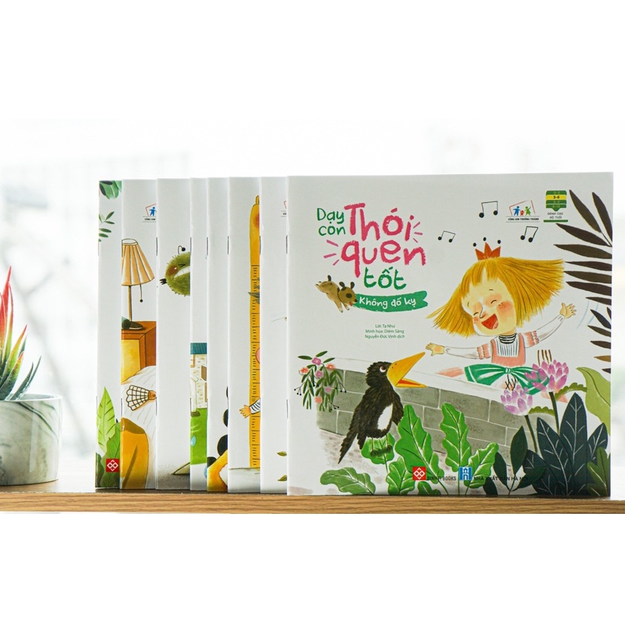 SÁCH - Combo - Dạy con thói quen tốt 8T