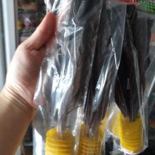 Set 2 Cầu đá chân màu đen