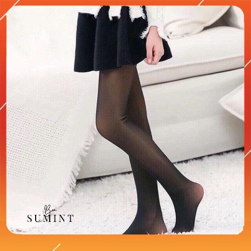 [Hàng cao cấp] Quần tất 3D lót lông cho bé gái giữ nhiệt cực ấm cho bé gái từ 3-12 tuổi