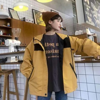 Áo khoác kaki trơn 2 lớp