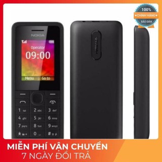 Điện thoại nokia 107 2 sim zin chính hãng giá rẻ - bh 12 tháng - kèm pin sạc{ luca333
