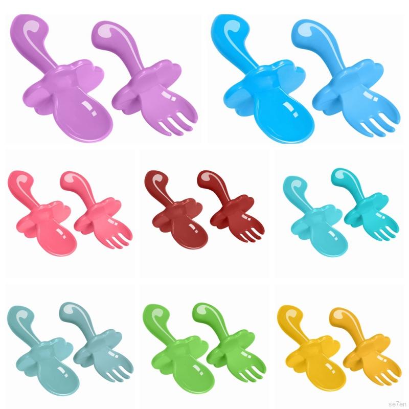 Bộ muỗng nĩa an toàn chuyên dụng cho bé trên 6 tháng tuổi