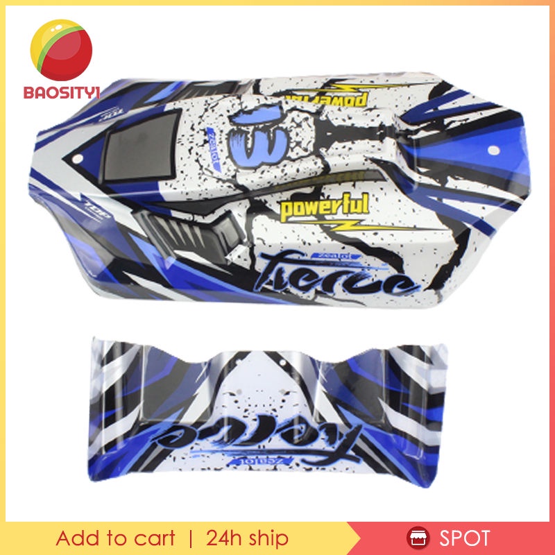 [Baosity1] Vỏ Nhựa Cho WLtoys 124017 Phụ Tùng Cho Xe Ô Tô Đồ Chơi Tỉ Lệ 1 / 12