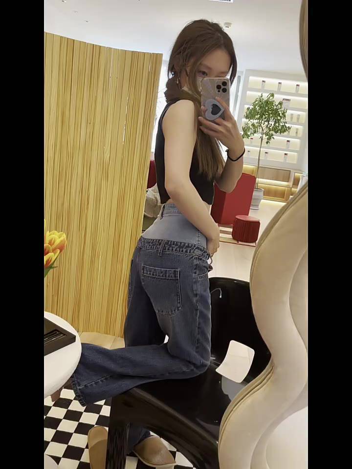 Áo dây dệt kim ZHELIHANGFEI có nút màu vàng thời trang quyến rũ cho nữ | BigBuy360 - bigbuy360.vn