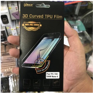 Miếng dán dẻo Vmax cho Galaxy Note 9 Full màn hình chính hãng