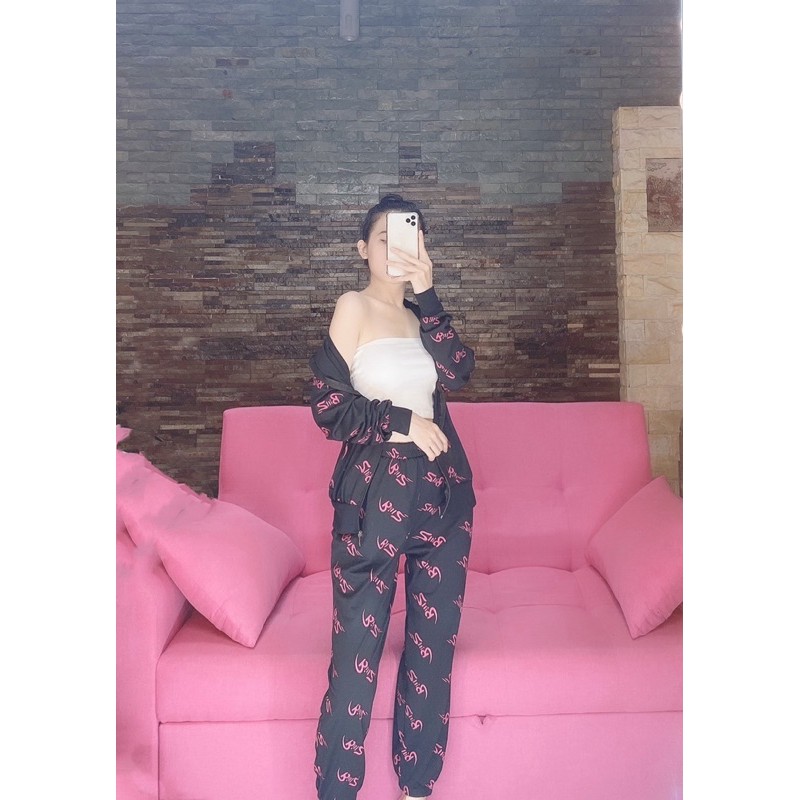 Set thể thao áo khoác fỏm rộng  ( hình thật ) - dưới 55kg -Carotshop | BigBuy360 - bigbuy360.vn