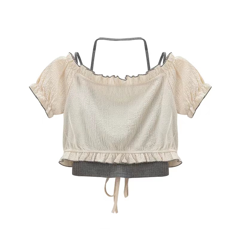 áo croptop nữ set  thiết kế hợp thời trang