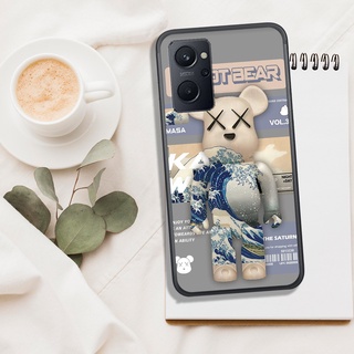 Ốp Lưng OPPO REALME 9i, In Hình Gấu Bearbick màu sắc cực đẹp.