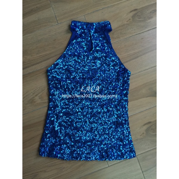 Áo Hai Dây Đính Kim Sa Lấp Lánh Thời Trang Cho Nữ