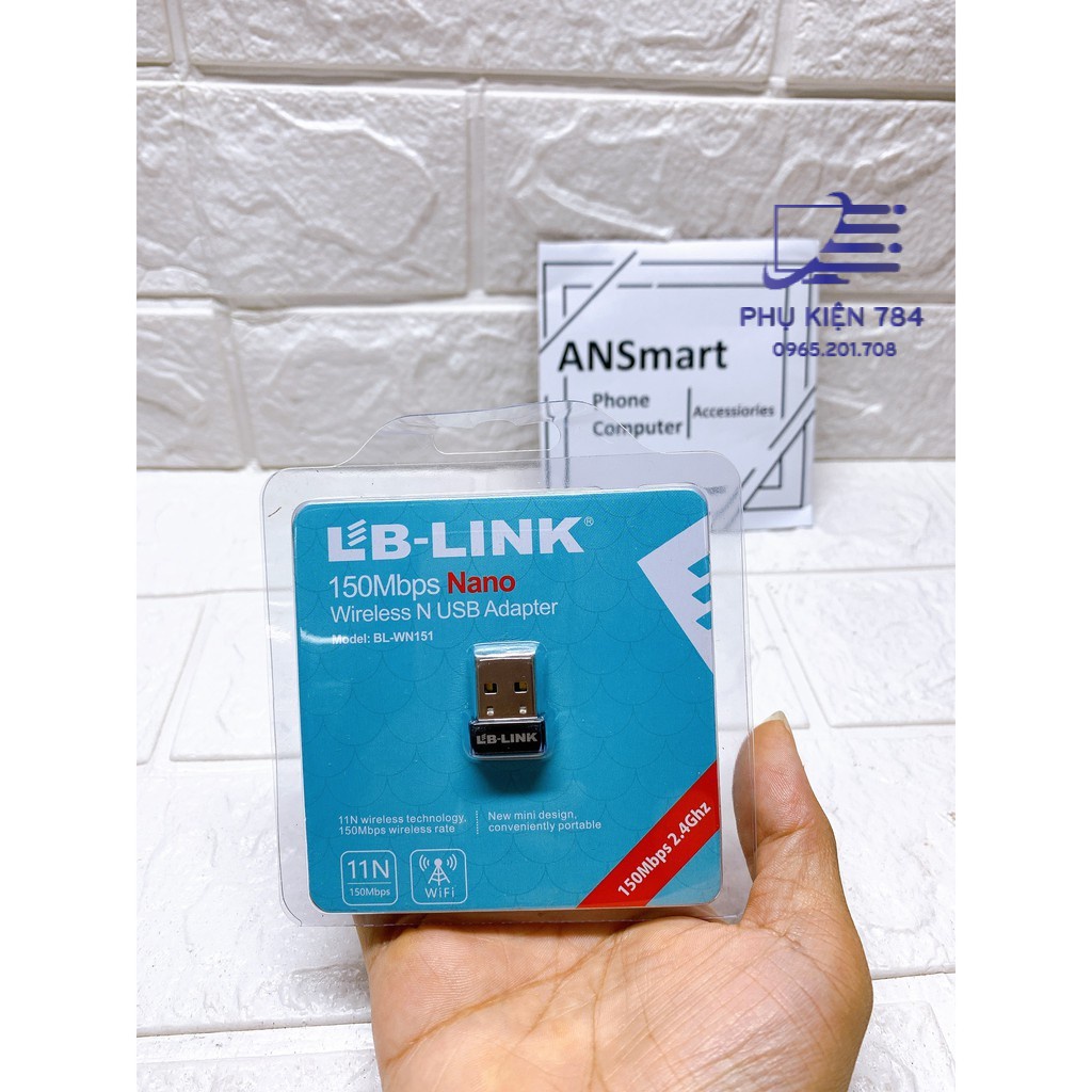USB Wifi Bộ thu wifi LB-LINK BL-WN151 tốc độ 150Mb giá rẻ Thiết Bị Thu, USB bắt sóng wifi đa năng