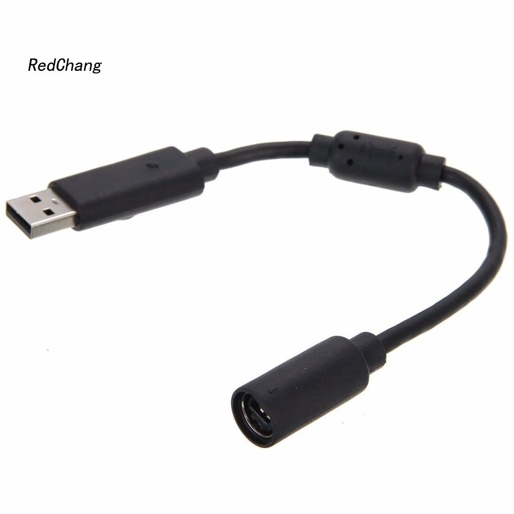 ☆YX☆USB Breakaway Extension Cable Cord Adapter for Xbox 360 Wired Gamepad Controller