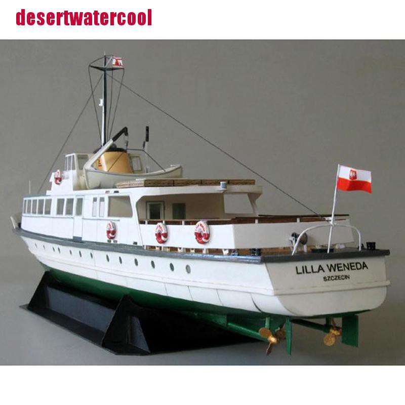 Bộ Thẻ Giấy Tự Xếp Hình Tàu Hỏa 3D Tỉ Lệ 1: 100