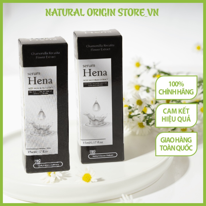 Serum hôi nách HENA Khử Mùi Hôi Nách Mùi Cơ Thể Giúp Bạn Luôn Tự Tin