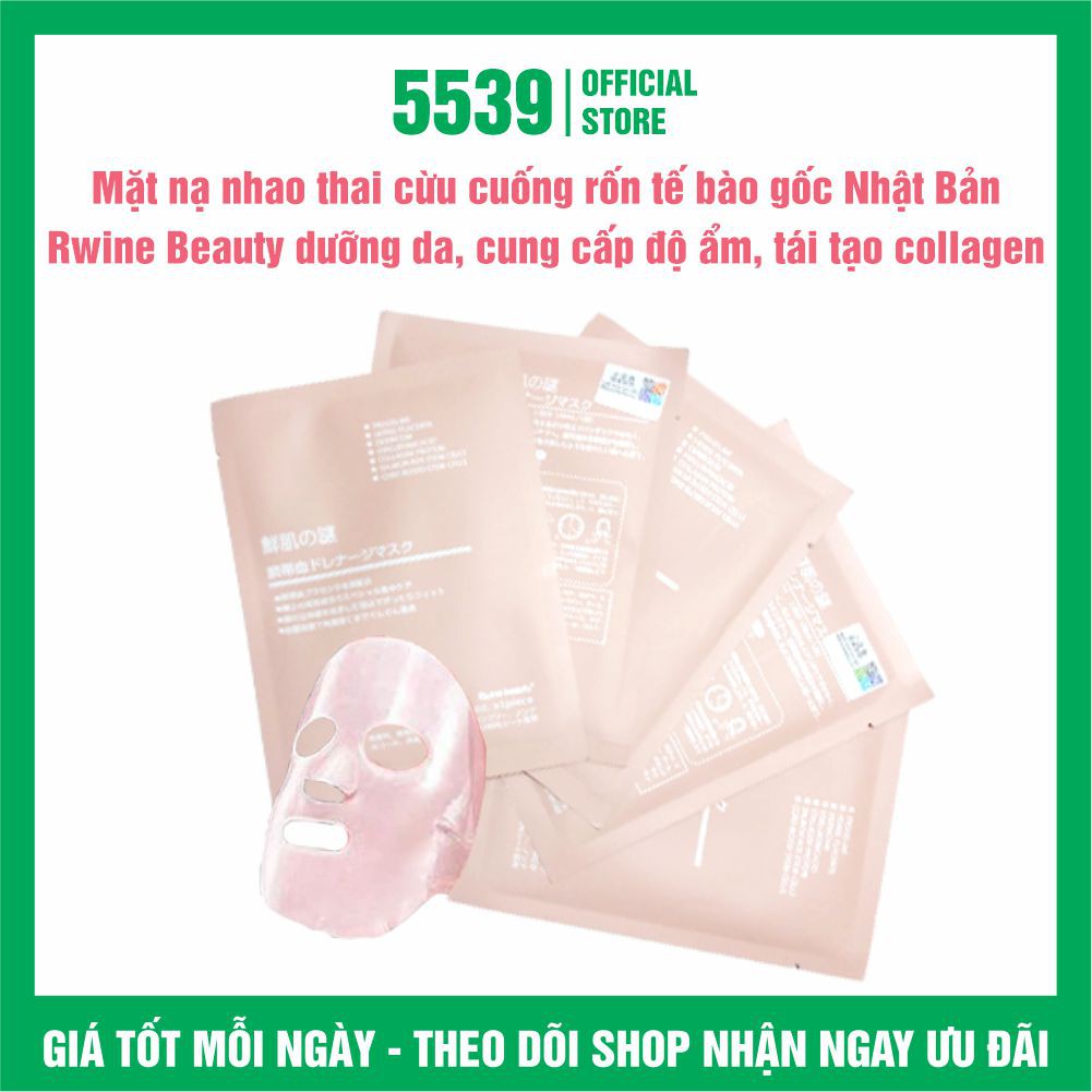 Mặt nạ nhau thai cừu nhật bản chính hãng Rwine Beauty – Shop 5539